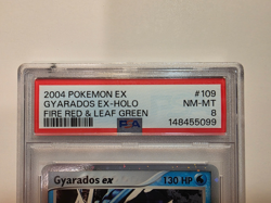2004 Pokemon Gyarados EX - Holo # 109 Fire Red & Leaf Green PSA 8 - Image 2