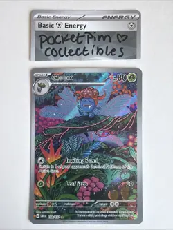 Pokemon Gloom 198/197 Obsidian Flames NM TCG Card - Image 1