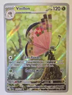 Pokemon TCG Vivillon Illustration Rare Surging Sparks - Image 1