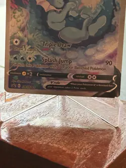 Pokemon TCG Vaporeon v SWSH181 Black Star Promo Card Near Mint Condition - Image 4