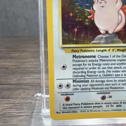 Clefable 1/64 Unlimited Holo Pokemon Unlimited Holo LP Jungle - Image 5