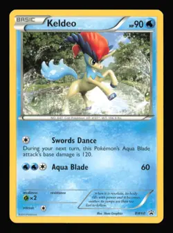 Keldeo BW60 P Black And White Promo Pokemon NM - Image 1