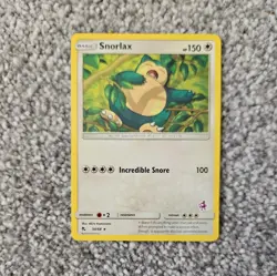 Snorlax 50/68 Hidden Fates Rare Pokemon Card - Image 1