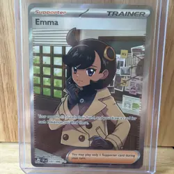 Emma 107/086 Full Art Double Ultra Rare Pokemon Chaos Rising ME04 NM - Image 1