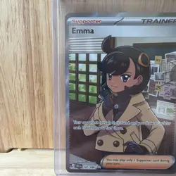 Emma 107/086 Full Art Double Ultra Rare Pokemon Chaos Rising ME04 NM - Image 2