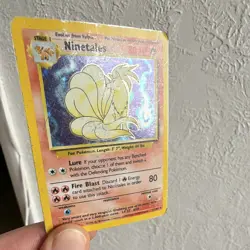 The Pokemon Company Ninetales 12/102 Base Set Holo Rare Unlimited Stage 1 HP 80 - Image 2