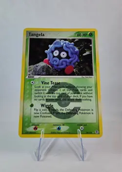 Tangela 30/112 Pokemon Ex FireRed & LeafGreen Reverse Holo LP Rare 2004 - Image 1