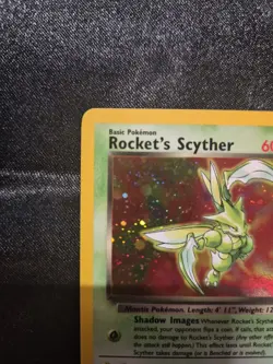 Pokemon Rocket's Scyther 013/132 Gym Heroes Holo - Image 2
