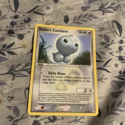 2006 Pokemon EX Holon Phantoms Holon's Castform 44/110 Uncommon - Image 1
