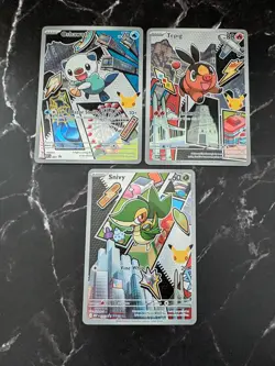 Pokemon TCG First Partner Series 2 Illustration Collection Unova Starters Gen 5 - Image 2