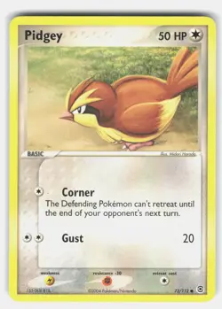 Pidgey 73/112 Pokemon FireRed & LeafGreen *LP* - Image 1