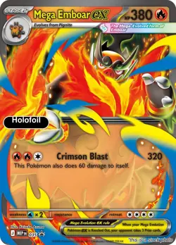 NM Mega Emboar ex 035 Promo EN - Image 1