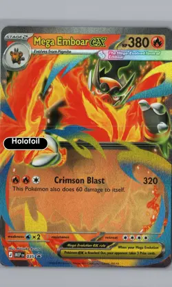 NM Mega Emboar ex 035 Promo EN - Image 2
