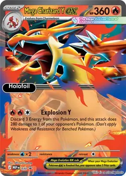 NM Mega Charizard Y ex 030 Promo EN - Image 1