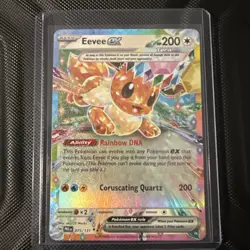Pokemon TCG Eevee ex 075/131 – Double Rare Holo – Prismatic Evolutions – NM/M - Image 1