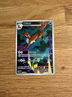 Thievul 092/084 Pitch Black Pokemon TCG Illustration Rare Full Art - Image 1