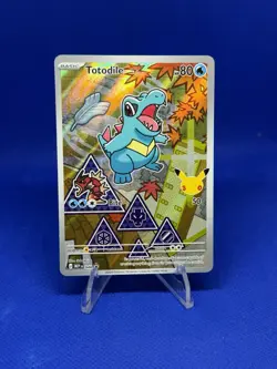 Pokemon TCG- Totodile - 048 - ME: Mega Evolution Promo (MEP) Illustration Promo - Image 1