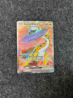 196/162 Raging Bolt ex Ultra Rare Temporal Forces Pokemon Holo Near Mint - Image 1