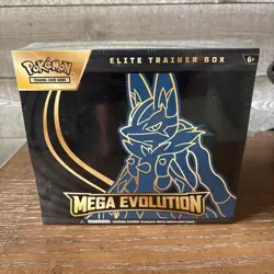 Pokemon TCG Mega Evolution Mega Lucario Elite Trainer Box ETB NEW Factory Sealed - Image 1