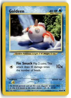 2001 Pokemon - Neo Revelation Goldeen #45/64 - Image 1