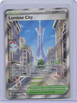 Pokemon TCG Lumiose City Holo Ultra Rare ME03: Perfect Order 111/088 NM - Image 1