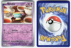 Sinistea 097/197 Common Obsidian Flames Pokemon Reverse Holo Lightly Played - Image 1