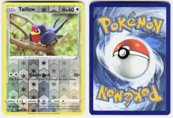Taillow 133/185 Common Vivid Voltage Pokemon Reverse Holo Near Mint - Image 1