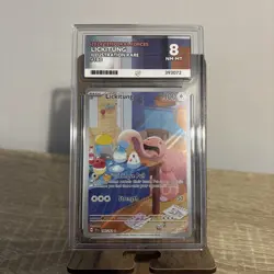 Pokemon TCG Lickitung Scarlet Violet Temporal Forces 180/162 Ace Graded 8 - Image 1