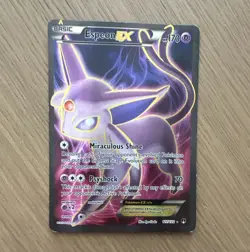 Pokemon TCG Espeon EX Full Art Ultra Rare Holo 117/122 Breakpoint EN 170HP - Image 1
