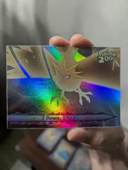 2 Down 1 To Go Pokemon Topps The Movie 2000 Rainbow LP+ - Image 1