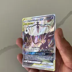 The Pokemon Company Pokemon TCG Espeon & Deoxys GX SM240 TAG TEAM GX Promo Holo - Image 3
