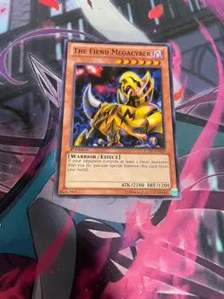 YUGIOH - THE FIEND MEGACYBER - COMMON - 1ST ED - LCJW - NM - Image 1