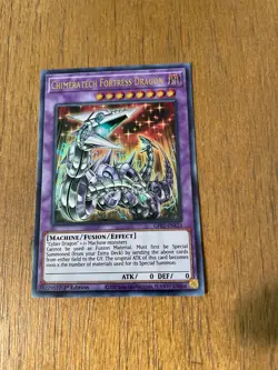 YUGIOH - CHIMERATECH FORTRESS DRAGON - ULTRA RARE - GFP2 - NM - 1ST ED - Image 1
