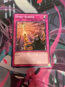 YUGIOH - SPIRIT BARRIER - COMMON - LCJW - 1ST ED - LP - Image 1