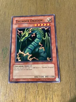 YUGIOH - THUNDER DRAGON - COMMON - DLG1 - LP - Image 1