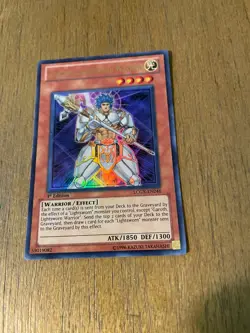 YUGIOH - GAROTH LIGHTSWORN WARRIOR - ULTRA RARE - LCGX - 1ST ED - LP - Image 1