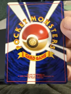 Pokemon Pocket Monster Trainer Team Rocket Holo Card 1996 LP BPP - Image 3