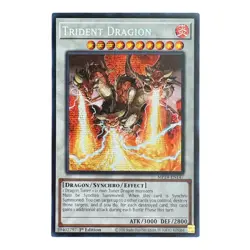 Yu-Gi-Oh Trident Dragion Prismatic Secret Rare 1st Edition MP24-EN147 NM - Image 1