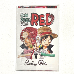 R121 Complete Set of Japanese One Piece Film Red Postcards 6" x 4" Uta - Image 2