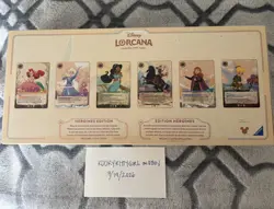 DISNEY LORCANA CURATOR’S COLLECTION: HEROINES EDITION In Hand - Image 2