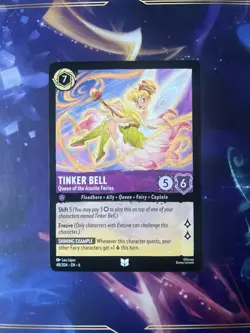 Disney Lorcana- Azurite Sea -48/204- Uncommon- Tinker Bell - Image 1