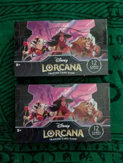 Disney Lorcana: Rise of the Floodborn Booster Box 2693CM2 LOT OF TWO - Image 1