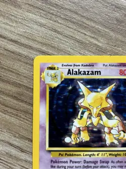 Alakazam 1/102 - Base Set - Holo Rare - 1999 Vintage Pokemon Card - WOTC - Image 5