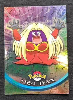Pokemon Card Jynx #124 Topps Trading Cards serie 3 EXC Holo Foil - Image 1