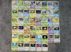 Pokemon Platinum Supreme Victors Part Complete Set x46 Cards No Duplicates - Image 1