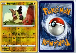 Morpeko Sword & Shield 078/202 Rare Reverse Holo Lightly Played - Pokemon Card - Image 3