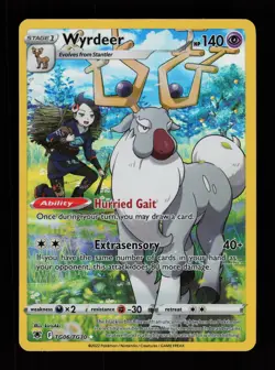 Wyrdeer TG06/TG30 Holo Astral Radiance Trainer Gallery Pokemon Cards - Image 1