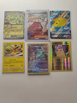 Pokemon Flying Pikachu VMAX/Full Art/Pikachu Evolutions Holo Cards - Image 1