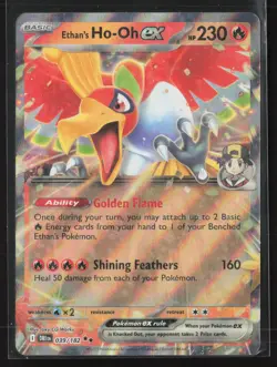 Ethan's Ho-Oh ex Double Rare SV10: Destined Rivals 039/182 NM Pokemon Card - Image 1