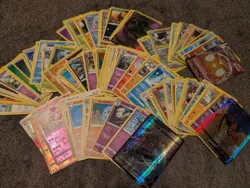 Pokeman Go Mixed Over 100 Card Lot. Holos And Some Rare. - Image 1